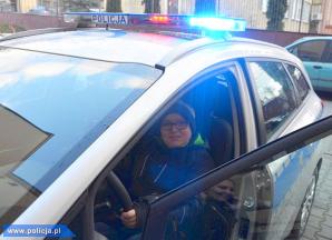 Na godzinę został komendantem. Policjanci spełnili marzenie chorego chłopca