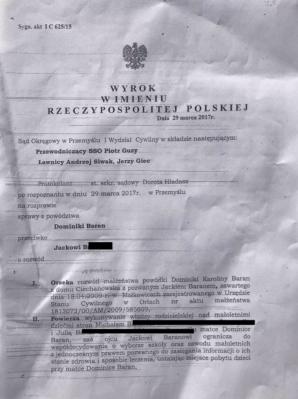[VIDEO] TOGI BEZ SUMIEŃ: 9-latka pomiędzy polami uciekła do mamy. Nie pomógł Prezes Sądu w Przeworsku, ani kuratorzy. 7-letni braciszek Michał jest wciąż więziony. A Sąd Okręgowy w Przemyślu domaga się od nas sprostowania!