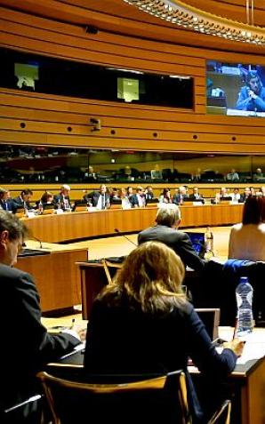[VIDEO] Minister Witold Waszczykowski na posiedzeniu Rady do Spraw Zagranicznych (FAC) w Luksemburgu