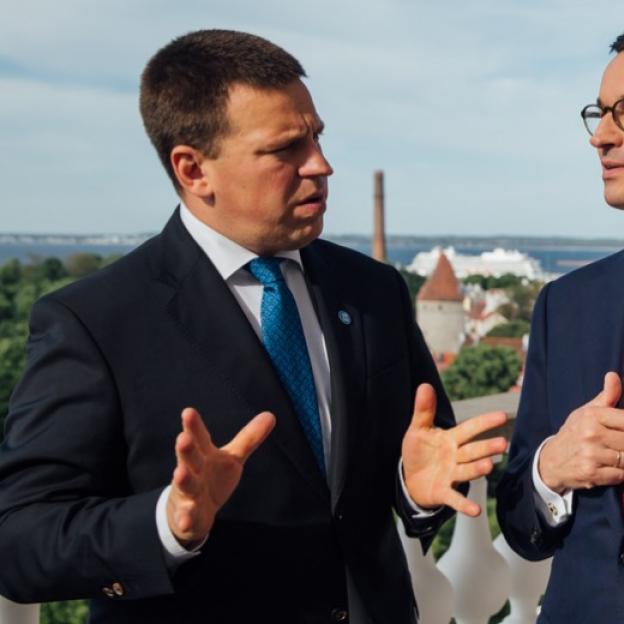 [VIDEO] Wizyta premiera Mateusza Morawieckiego w Tallinie