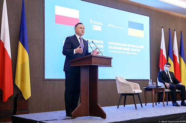 [VIDEO] Odessa. Polsko-ukraińskie forum biznesowe